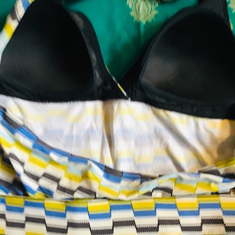 🏝NWOT BELTED TANKINI & BOTTOMS - Picture 4 of 8